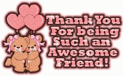 Thank You For Being A Friend With Bears GIF