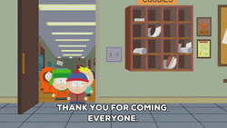 Thank You For Coming To My Office South Park Boys GIF