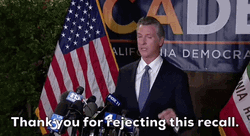 Thank You For Rejecting This Recall Gavin Newsom GIF