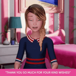 Thank You For The Birthday Wishes Barbie GIF