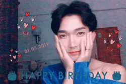 Thank You For The Birthday Wishes Gay Smiling GIF