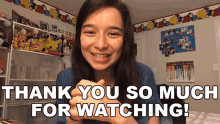 Thank You For Watching Hannah Fawcett