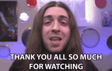Thank You For Watching Samus Paulicelli Overwhelmed GIF