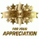 Thank You For Your Appreciation GIF