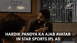Thank You For Your Good Office Hardik Pandya GIF