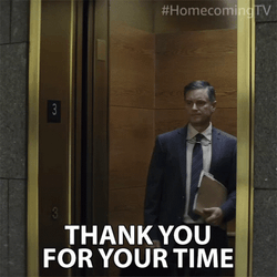 Thank You For Your Time Goodbye GIF