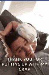 Thank You Funny Putting Up With Crap GIF