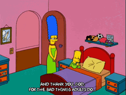 Thank You God Bad Things Adults Do GIF
