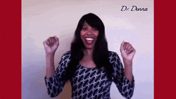 Thank You God Girl Excited Shakes Body GIF