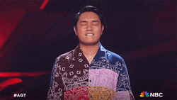 Thank You God Happy Guy Look Up GIF