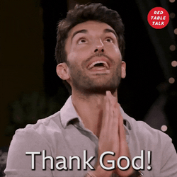 Thank You God Justin Baldoni Looks Up GIF