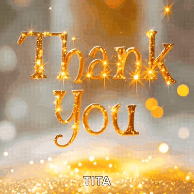 Thank You Greeting Card By Tita GIF