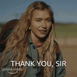 Thank You Sir Imogen Poots GIF