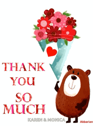 Thank You So Much Animated Karen And Monica GIF