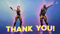 Thank You Tandem Fortnite Default Dance GIF