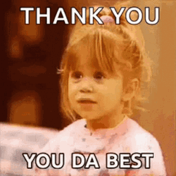 Thank You Thank You Michelle Tanner GIF