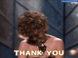 Thank You Thank You Sally Field GIF