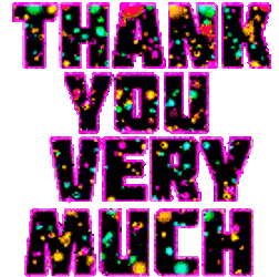 Thank You Thank You So Much Sticker GIF
