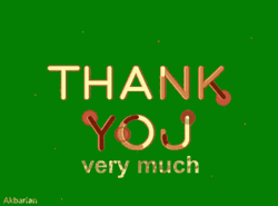 Thank You Very Much GIF