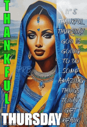 Thankful Thursday Beautiful Woman GIF