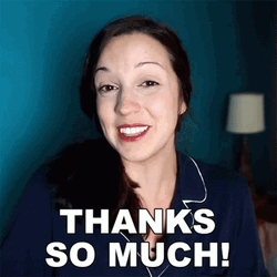 Thanks For Watching From Vanessa Joy GIF