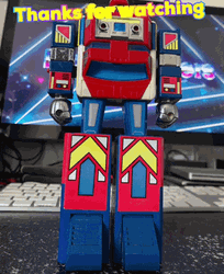 Thanks For Watching Maskman 80'S Robot GIF