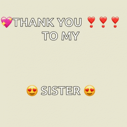 Thanks Girl Text Animation GIF