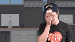 Thanks I Hate It Man Face Palm GIF