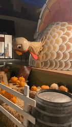 Thanksgiving Dancing Turkey Statue