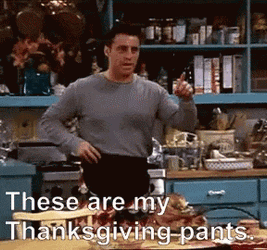 Thanksgiving Pants GIF