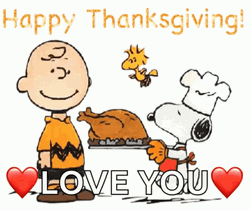 Thanksgiving Snoopy Cooks