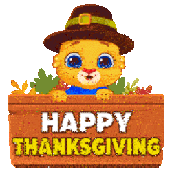 Thanksgiving Thanksgiving Turkey Sticker GIF