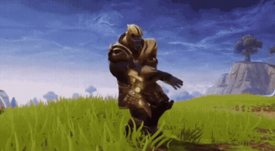 Thanos Dancing In Grass Field GIF