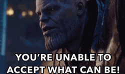 Thanos I Am Inevitable Josh Brolin GIF