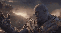Thanos I Am Inevitable Josh Brolin Snap GIF