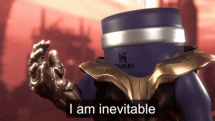 Thanos I Am Inevitable Stan Stanley Meme GIF