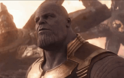 Thanos I Am Inevitable The Avengers GIF