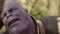 Thanos I Am Inevitable Thor Interaction GIF
