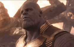 Thanos I'm A Survivor GIF