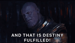 Thanos My Job Here Is Done GIF