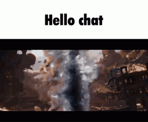 Thanos Saying Adele Hello Chat GIF