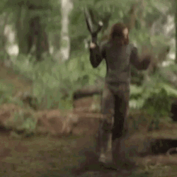 Thanos Snap Bucky Effect GIF