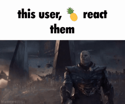 Thanos This User React Them GIF