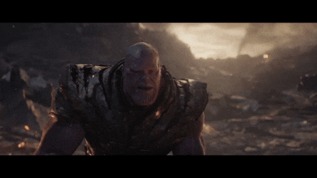 Thanos Turned Into Dust Ill Do Clean It Up Myself GIF