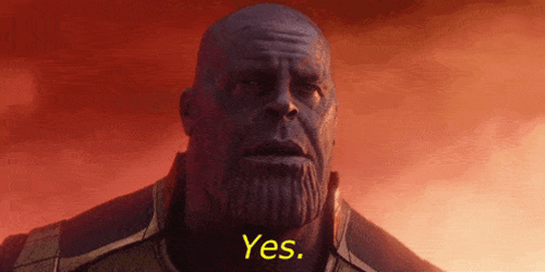 Thanos Yes GIF