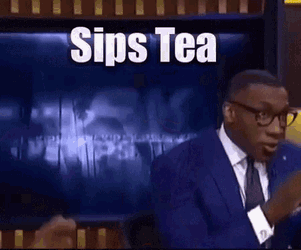 That Aint No Problem Sips Tea GIF