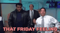 That Friday Feeling Office Celebration  GIF