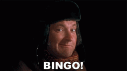 That's A Bingo Cousin Eddie Johnson GIF
