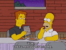 That's A Bingo Homer Simpson GIF