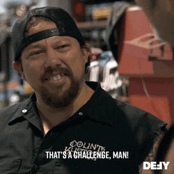 That's A Challenge Man Baby GIF